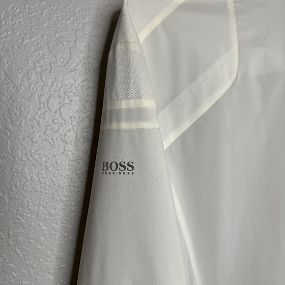 NWT White Hugo Boss nylon jacket size X-Large - Picture 7 of 12